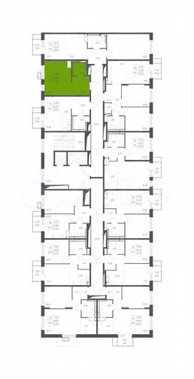 Квартира-студия, 25 м², 10/17 эт.
