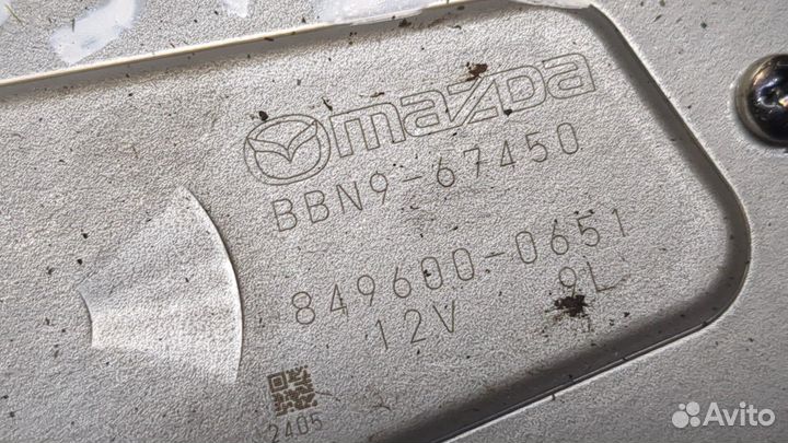 Двигатель стеклоочистителя задний Mazda 3 (BL), 20