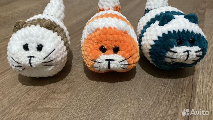 Мягкие игрушки вязанные