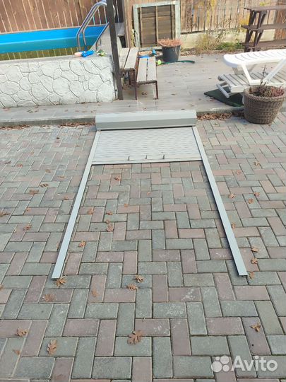 Рольставни на дверь бу