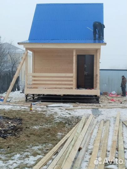 Каркасная дача