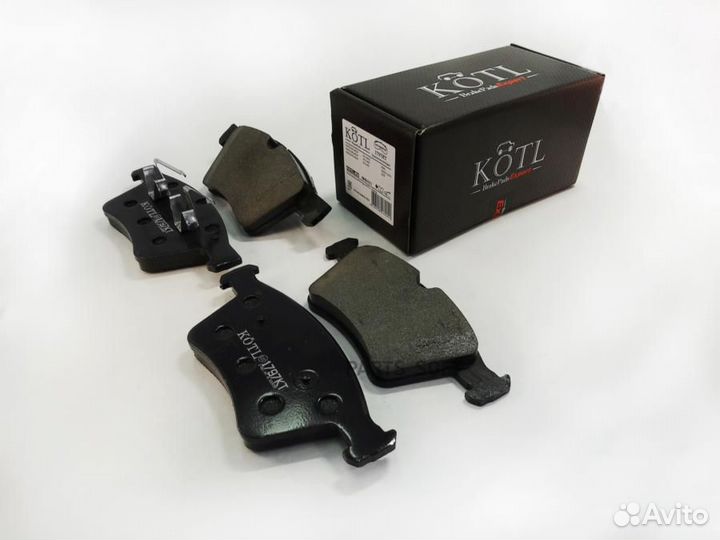 Kotl 1797KT Колодки тормозные дисковые передние к