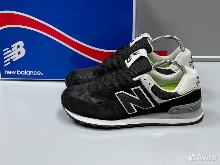 Кроссовки NEW balance 574 кожа (все размеры)