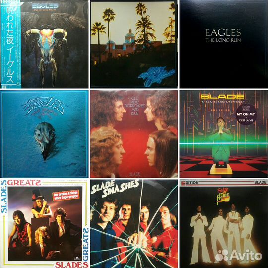 Виниловые пластинки зарубежного производства ч. 4