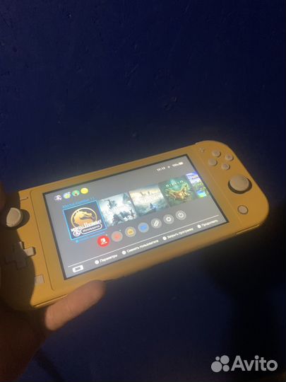 Портативная игровая приставка nintendo switch