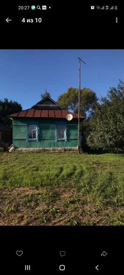 Дом 51,9 м² на участке 40 сот.