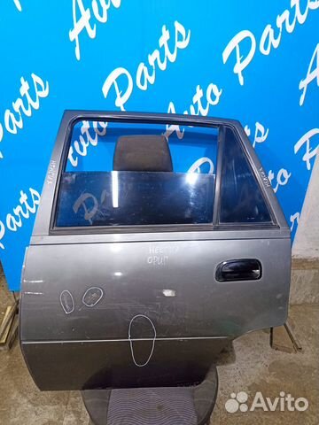 Део Нексия дверь задняя левая серая