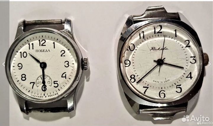Мужские наручные часы механические СССР