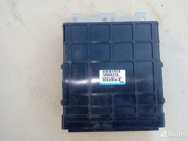 Блок управления двигателем Лансер 9 1,6