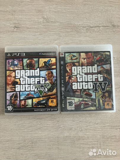 Диски для PS3 GTA4