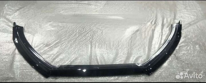 Сплиттер передний Фольксваген Поло хетчбэк