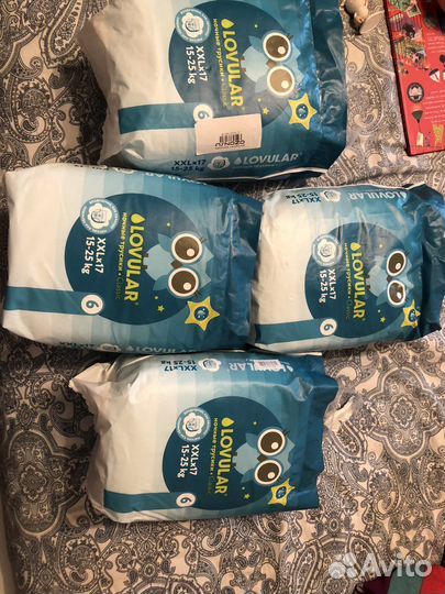 Подгузники Ночные трусики Lovular XXL