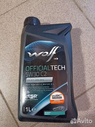 Масло моторное Wolf 5W30 C2