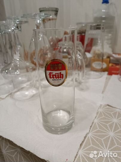 Бокалы фирменные и барные