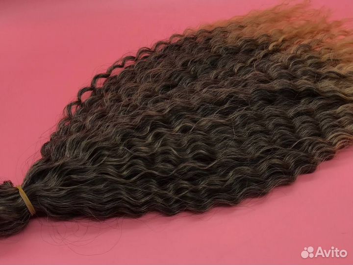 36007 Накладные кудрявые волосы