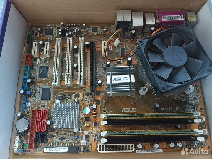 Материнская плата asus Р5В-Е с проц.Intel E6600