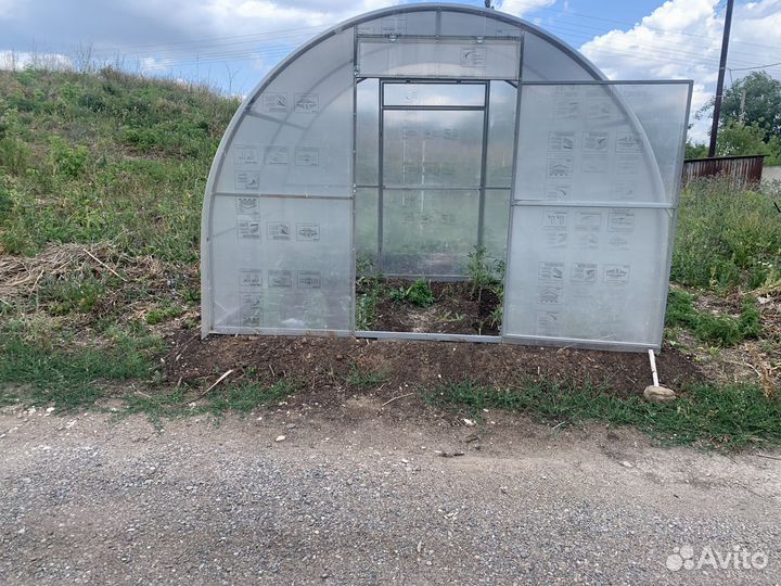 Теплица/ каркас зцк 6м из трубы 40/20/1,5мм