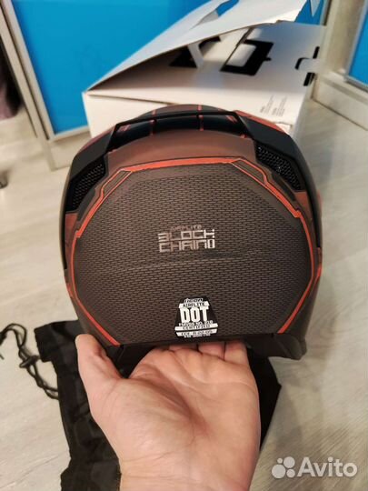 Мото шлем Icon Airflate Blockchain