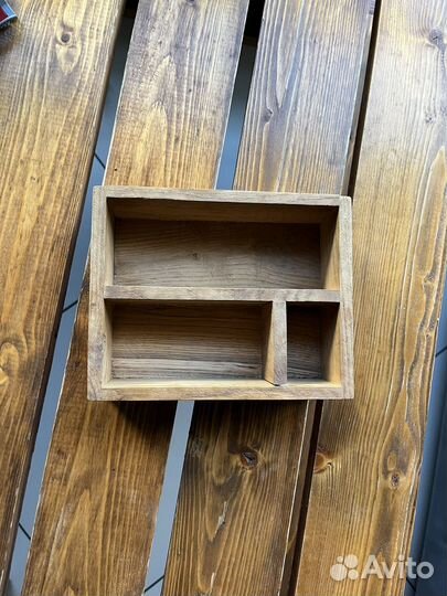 Салфетница деревянная,детали интерьера