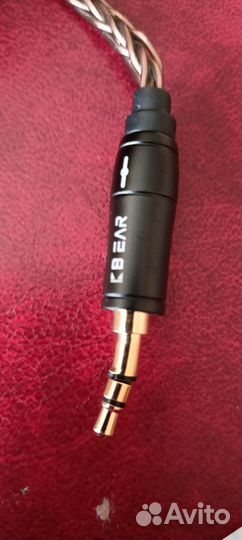 Кабель Kbear mmcx / 3.5 сломан штекер