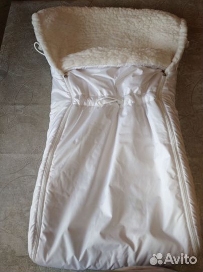 Зимний конверт в коляску до 3 лет