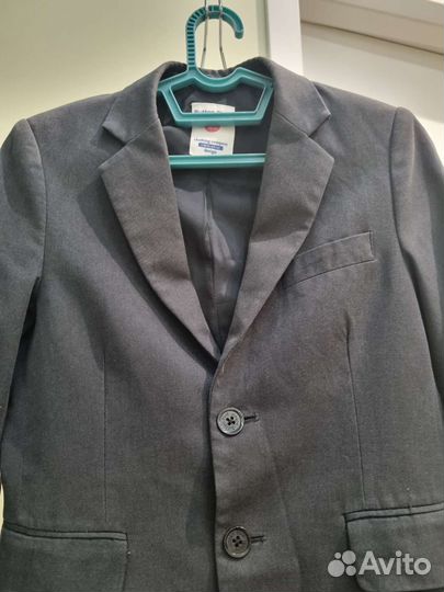 Пиджак школьный р128