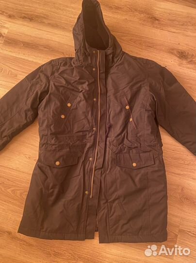 Куртка парка военная черная