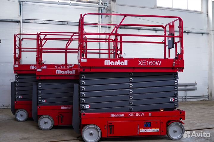 Подъемник ножничный самоходный Mantall XE-160W