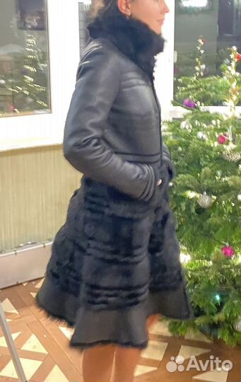 Дубленка натуральная 44
