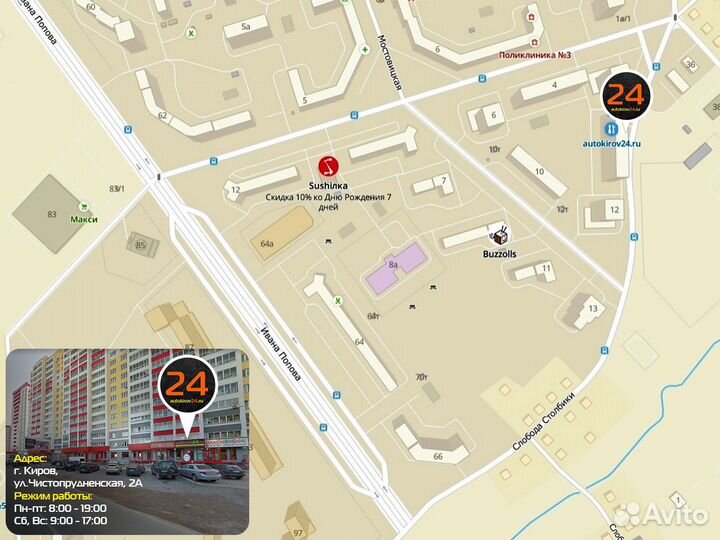 Передние колодки Renault logan/Лада Ларгус без абс