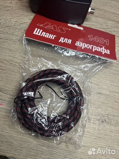 Аэрограф jass новый с компрессором