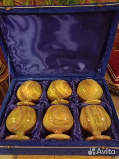 Бокалы из оникса