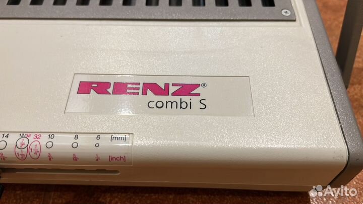 Брошюровщик/переплетчик Renz Combi S