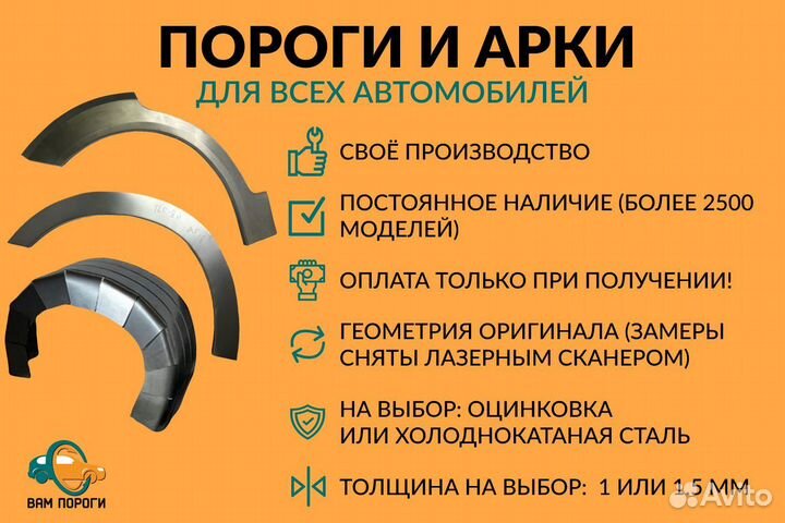 Ремонтные арки Mazda 3 BK