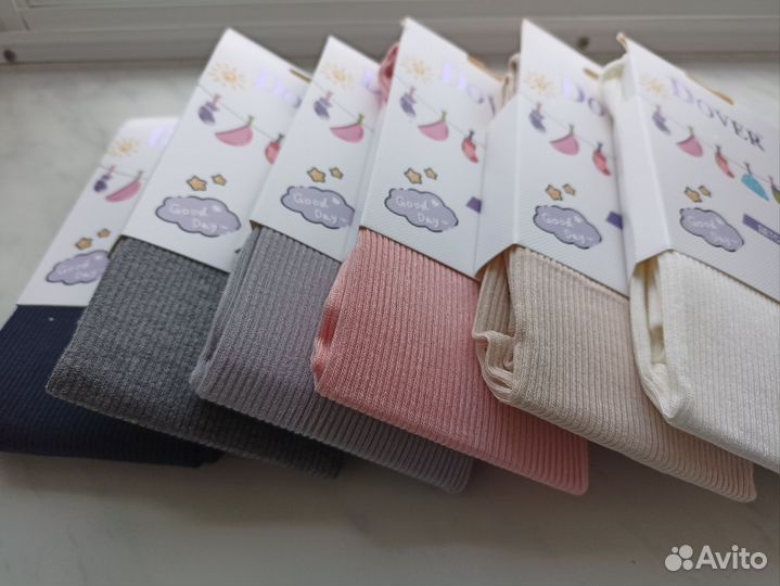 Колготки детские в рубчик Алиса Dover