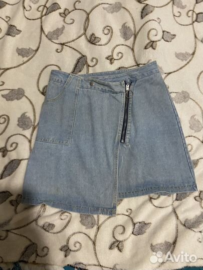Юбка джинсовая