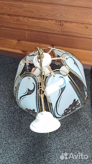 Люстра потолочная бу