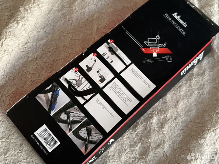 Насос для велосипеда, алюминий