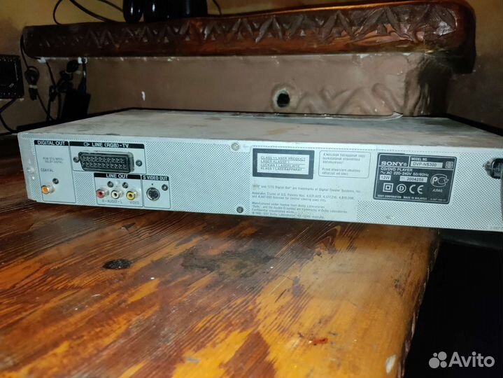 DVD плеер sony DVP-NS300
