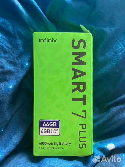Infinix Smart 7 Plus, 3/64 ГБ