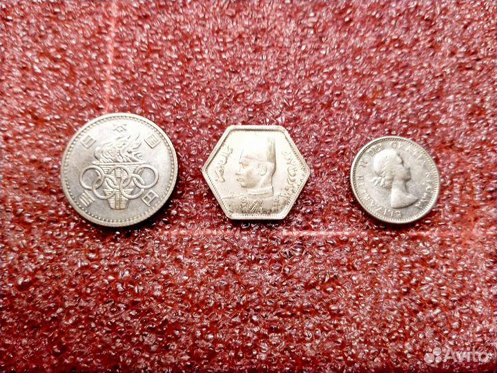 Серебро разных стран