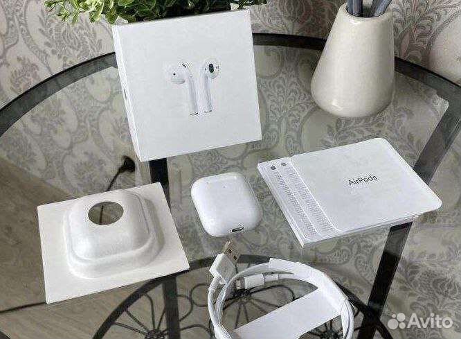 AirPods 2 / Pro с оригинальным чипом (на гарантии)