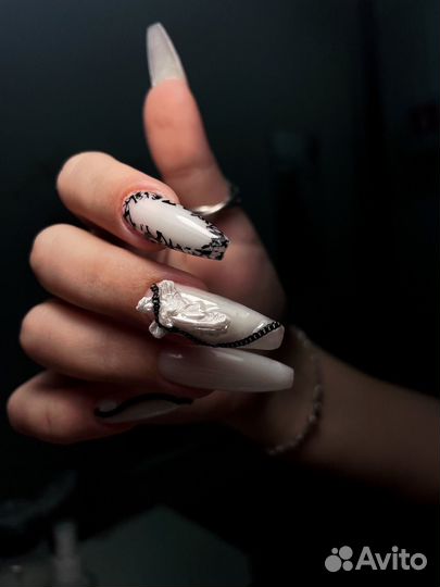 Маникюр, педикюр, наращивание ногтей