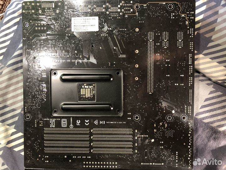 Материнская плата asus prime B350M-A