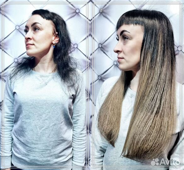Наращивание волос в рассрочку