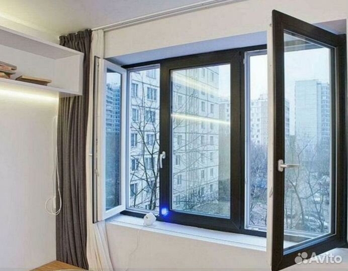 Окна пластиковые пвх, остекление балконов