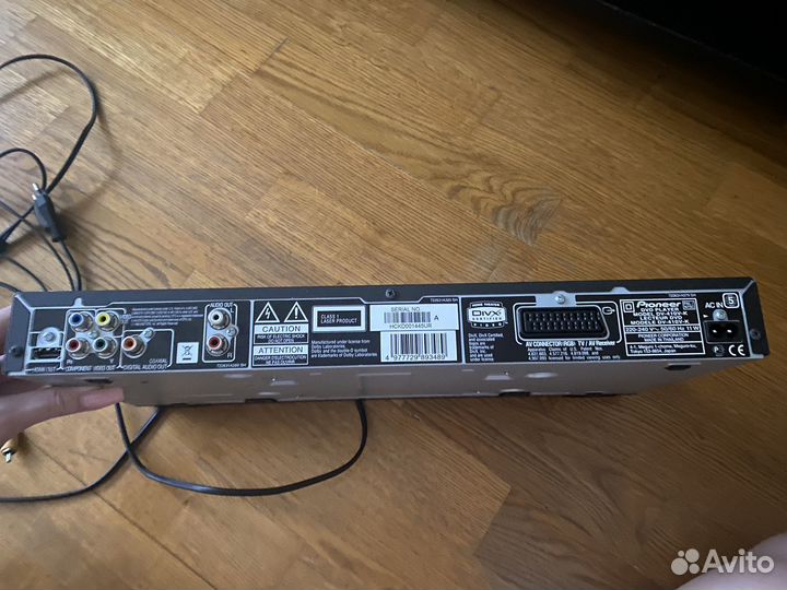 Dvd player pioneer dv-410v-k