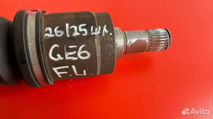 Привод передний левый Honda Fit GE6 L13A 2010