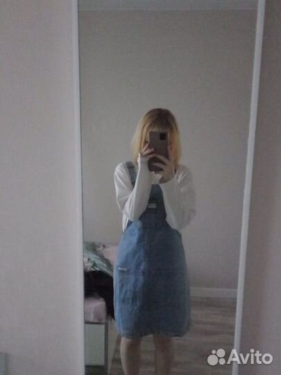 Сарафан джинсовый женский