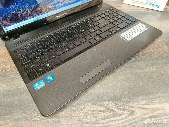 Ноутбук Packard bell на i5/ RAM 8/ SSD 250